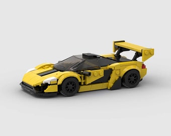 McLaren P1 GTR / Juego de ladrillos de construcción / Compatible con Lego / Regalo perfecto para entusiastas de los automóviles