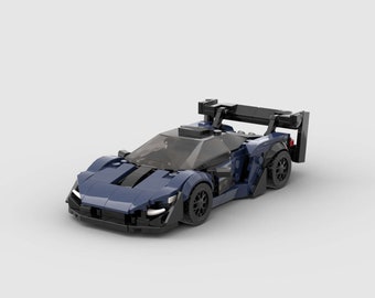 McLaren Senna GTR / Juego de ladrillos de construcción / 340 piezas / Compatible con Lego / Regalo perfecto para entusiastas de los automóviles