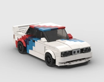 M3 E30 | Bausteine-Set | Lego-kompatibel | Perfektes Geschenk für Autoliebhaber