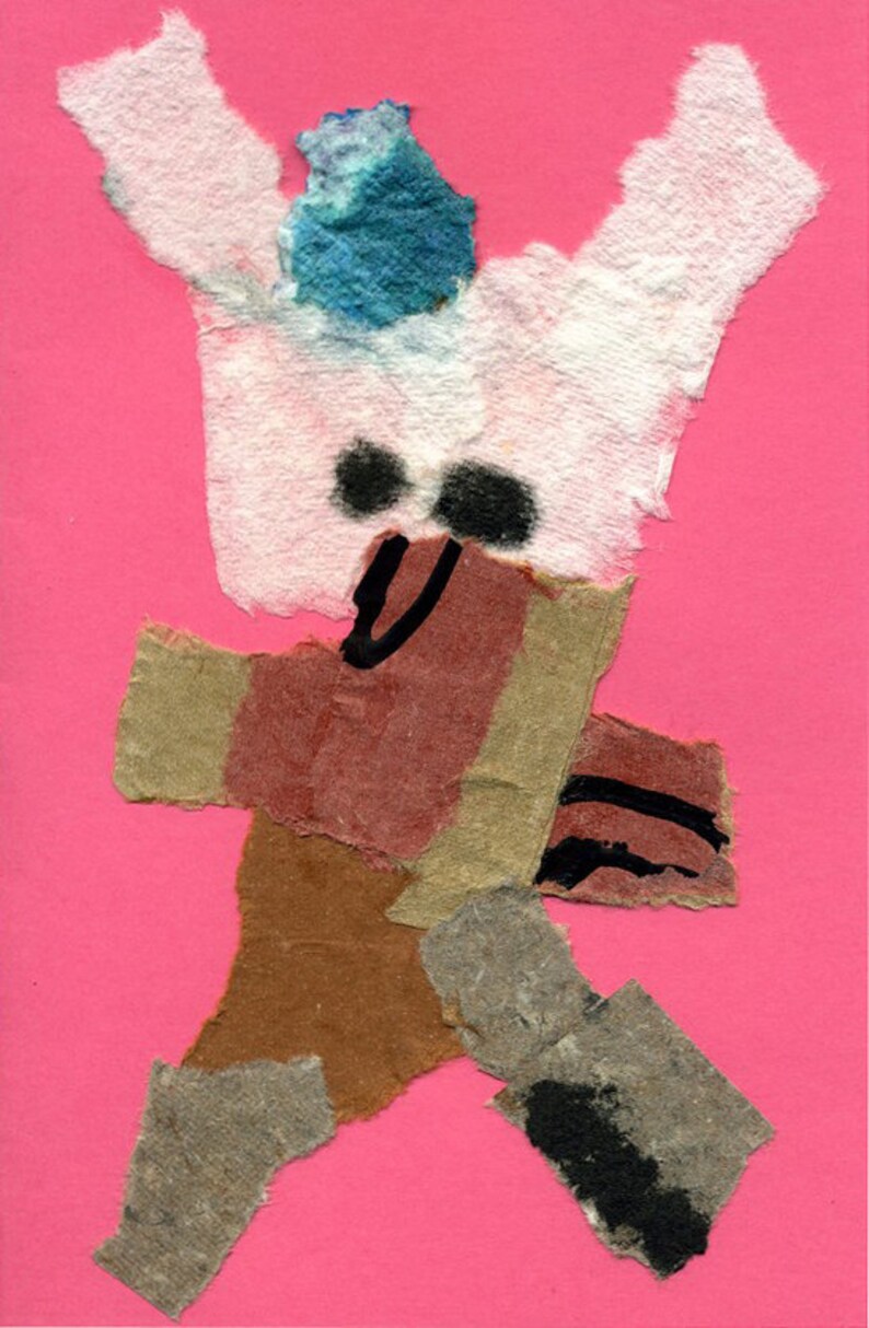 7 Cards, the Rip Torn Family, Large Cards... Handmade Paper With 7 ...