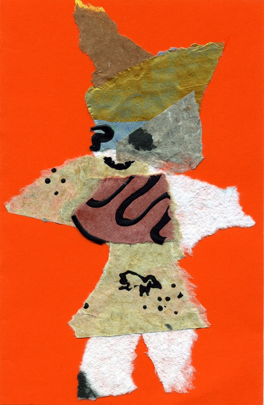 7 Cards, the Rip Torn Family, Large Cards... Handmade Paper With 7 ...
