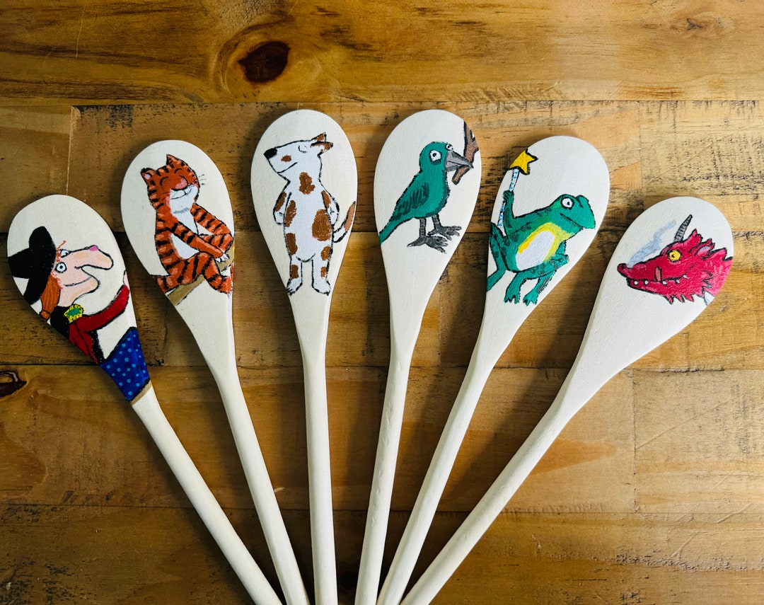 Room on the Broom Story Spoons - Etsy