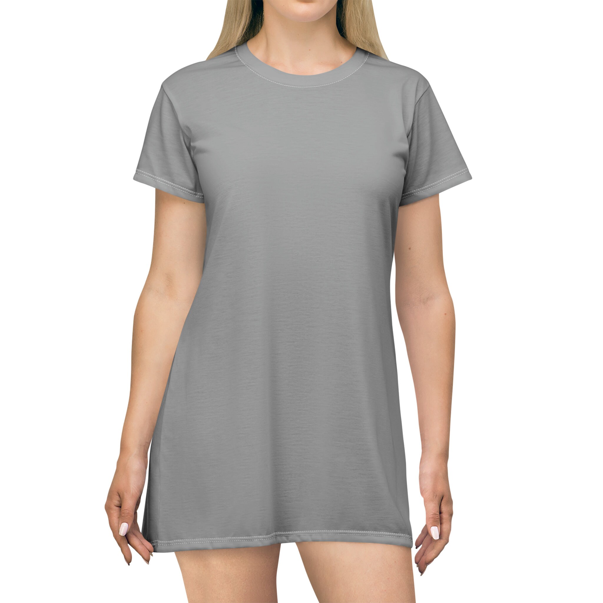 Gray T shirt Dress Etsy Canada
