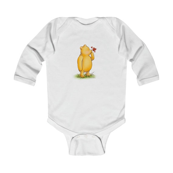 Tutina a maniche lunghe che soffia baci di Winnie the Pooh T