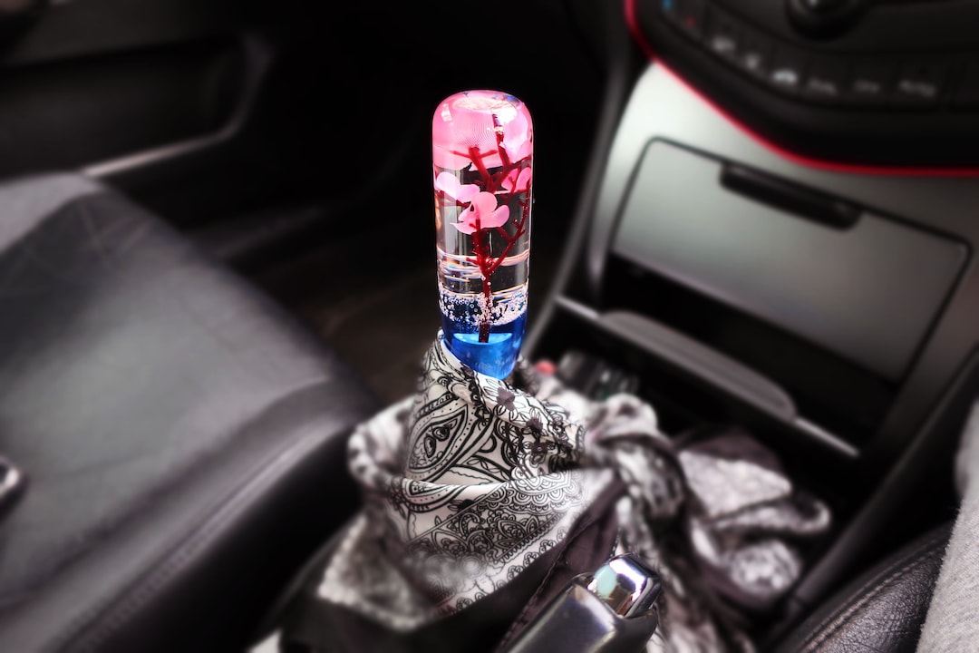 Custom Sakura Car Shift Knob / Automobile Resin Ornament / Custom