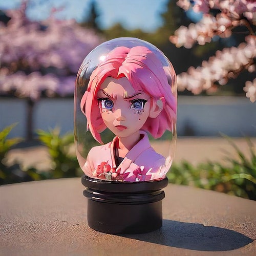 Custom Sakura Car Shift Knob / Automobile Resin Ornament / Custom