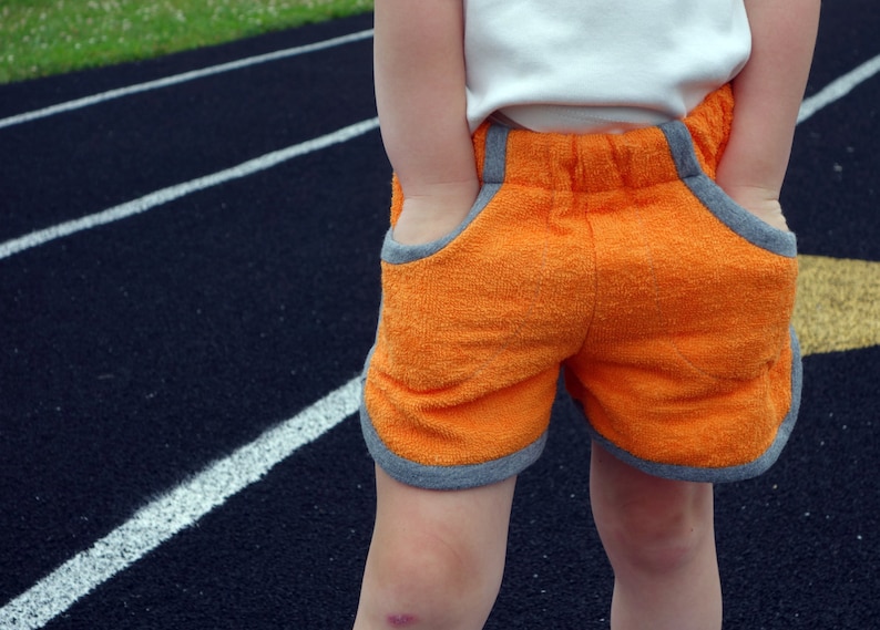 Prefontaine Shorts Sewing Pattern: Kid sizes 18 months through 7/8 image 2