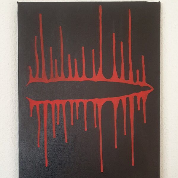 Acryl auf Leinwand "wounded void"