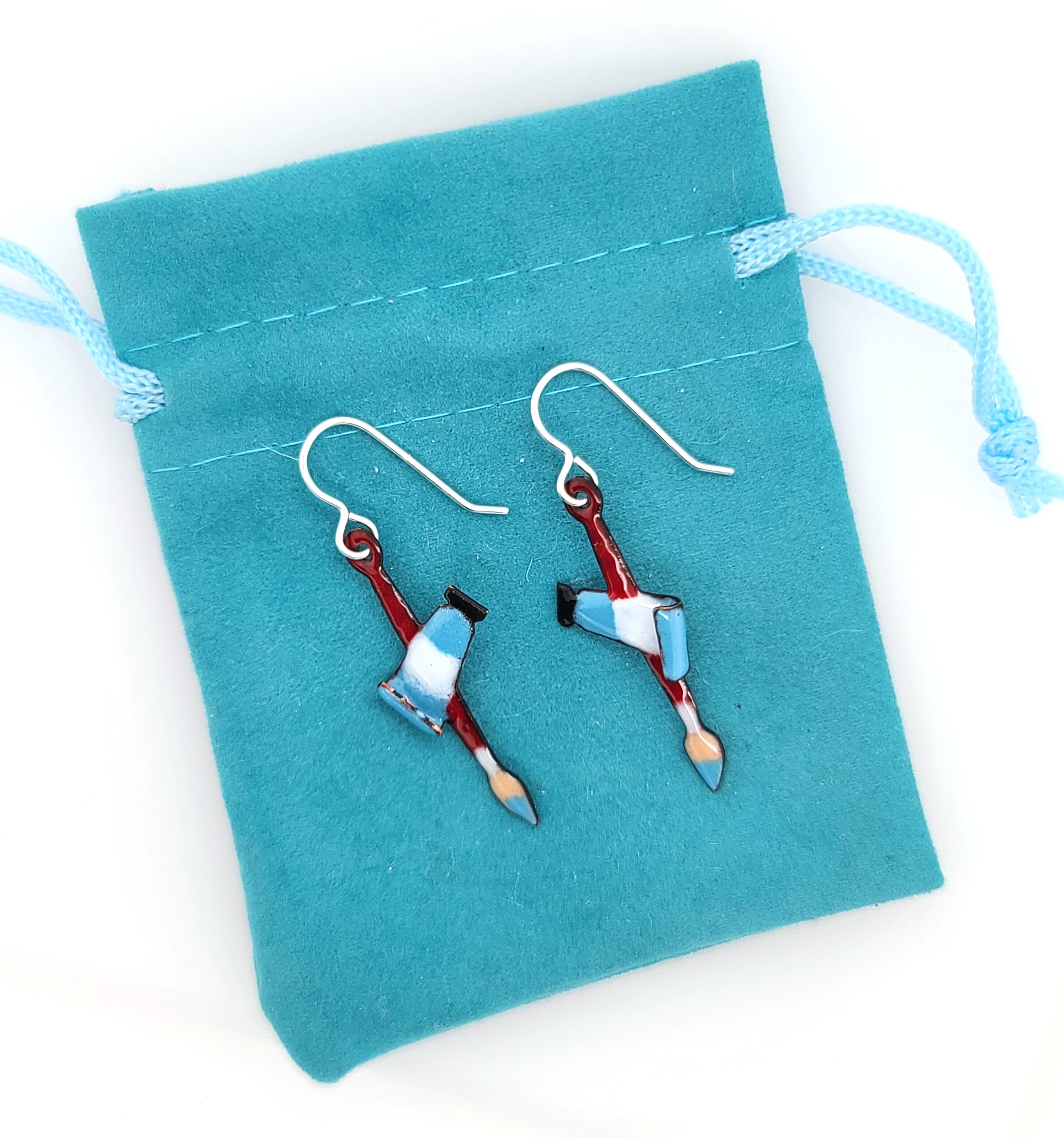 Paintbrush Earrings Gift for Painters and Artists Etsy