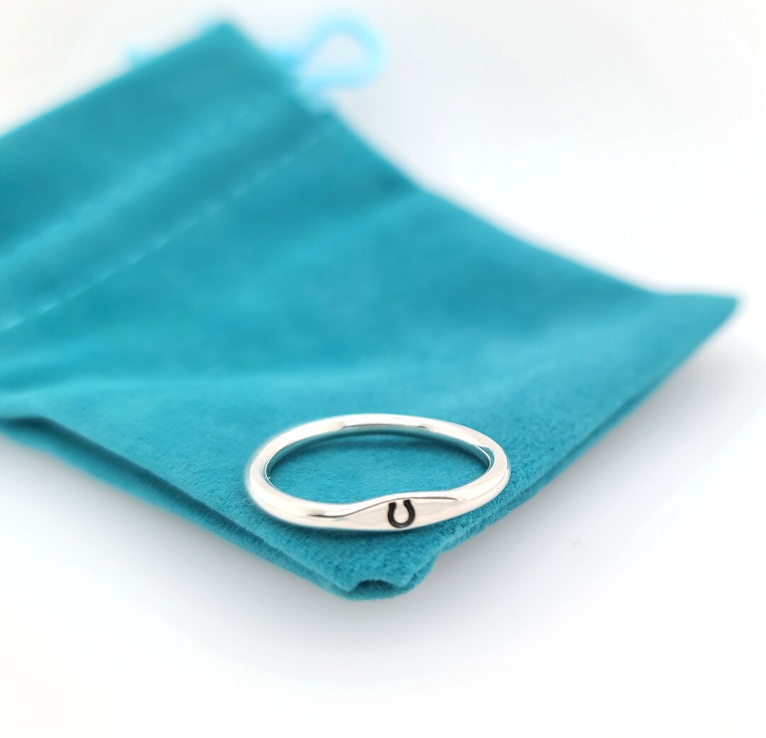 Silver Horseshoe Ring, Lucky Horseshoe Ring Etsy