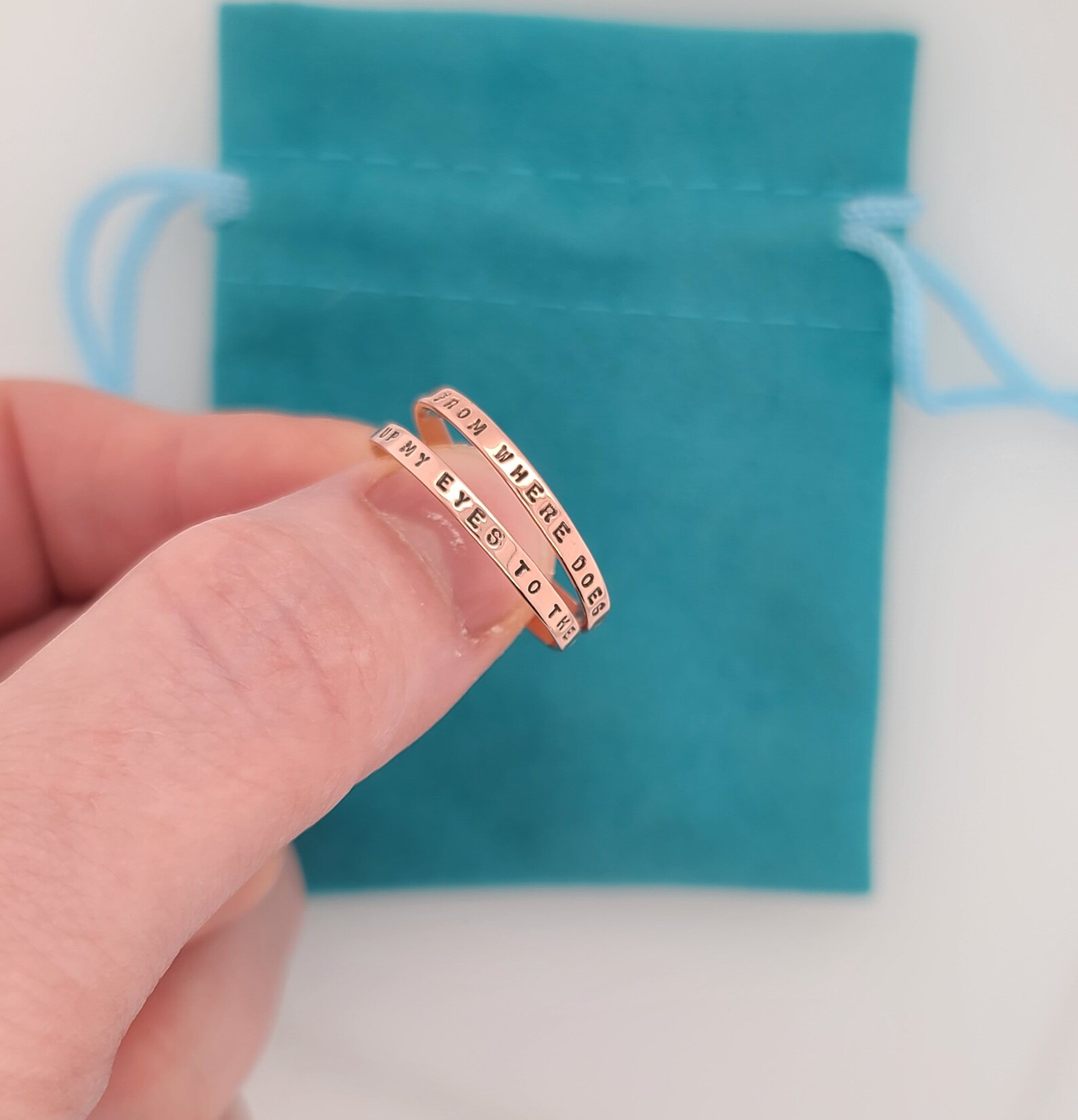 Thin Copper Ring custom made copper ring by Kathryn Riechert Etsy