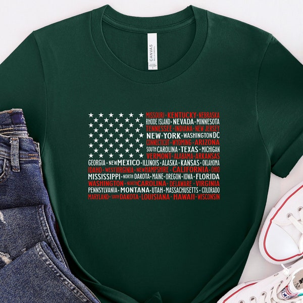 American Flag Shirt, Patriotic Shirt, Fourth Of July shirt, USA Shirt, Memorial Day Shirt, 4th Of July Shirt, Republican Shirt