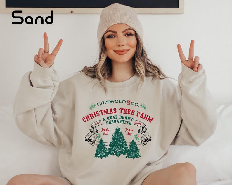 Griswold Co Christmas Tree Farm Sweatshirt, Sweatshirt for Christmas, Christmas Family Vacation