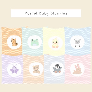 Pastel Baby Blankie