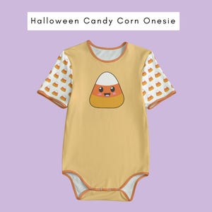 Halloween Candy Corn Onesie