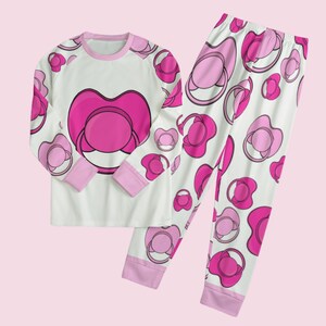 Pink Paci Print Pjs