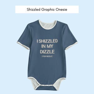 Shizzled Graphic Onesie