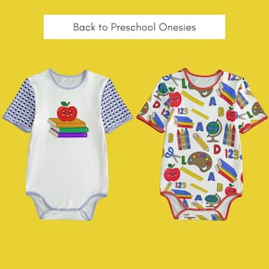 Back to Preschool Onesies