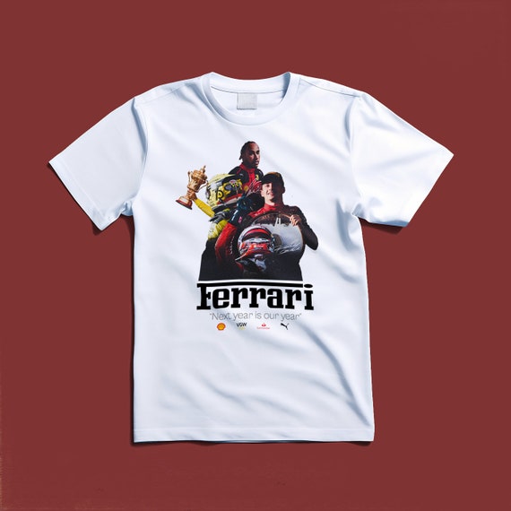 F1 2025 フェラーリ SF-25 ルクレール ハミルトン Tシャツ XL Lewis Hamilton Scuderia Ferrari Tifosi 2025 Formula 1 One F1