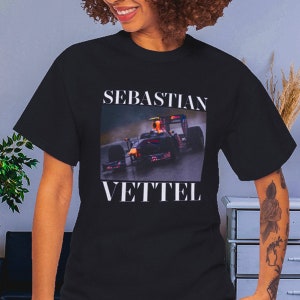 UNISEX Sebastian Vettel T-Shirt, Vintage Sebastian Vettel print Shirt, F1 shirt, Racing Team T-shirt, Fan Gift, Formula 1 Shirt, 2011 Season