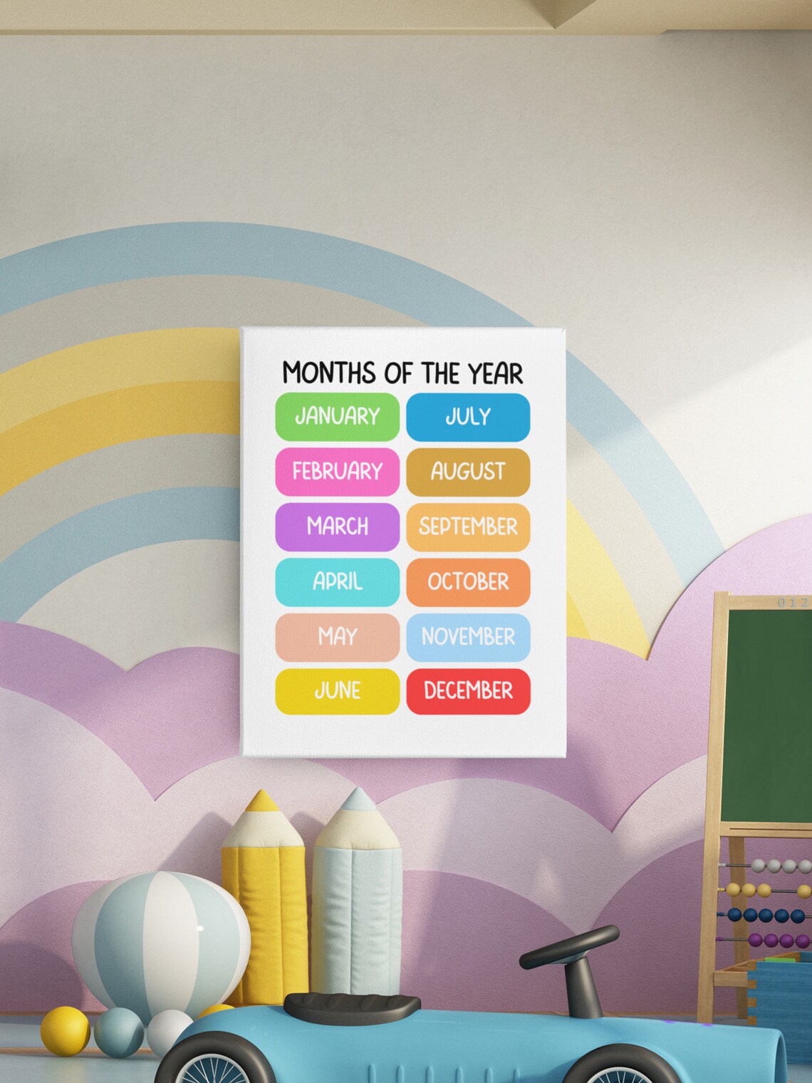 Months of the Year Printable Months of the Year Months of the Year ...