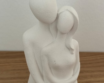 Pareja de reparto/ Kerafott/ Raysin/ Hecho a mano/ Regalo/ Decoración/ DIY/ Boda/ Pareja/ Amantes/ Decoración/ Amor/ Felicidad