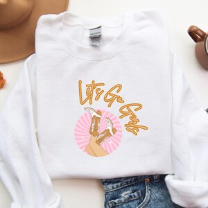 Pink Western Horse Girl Sweatshirt Equestrian Sweatshirt Horse Gift Cowgirl Sweater Sweatshirt for Cowgirl Sweater Gift for Horse Lover