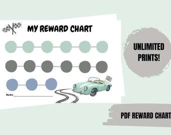 Reward Chart, Toddler Reward Chart, Reward Chart Printable, Kids Routine Chart, Printable Reward Chart, Home Schooling, Kid Reward Jar