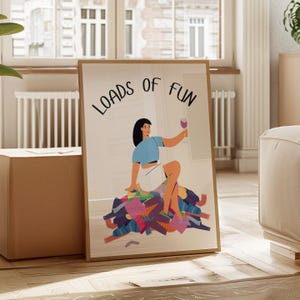 Waschraum Wand Kunst Lustige Wäsche Druck Geschenk Neues Haus Waschraum Dekor Jede Menge Spaß Wand Waschraum Zeichen Lustige Wäsche Dekor