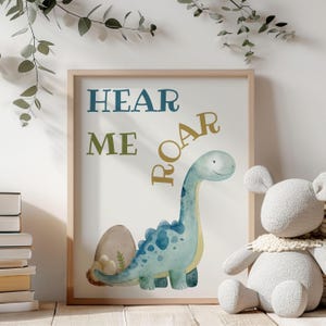 Printable Boys Nursery Room Decor Boys Wall Art Dino Wall Art for Boys Room Dinosaur Decor Toddler Room Wall Art Dino Lover Gift for Boy
