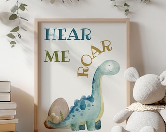 Imprimible niños vivero habitación decoración niños pared arte Dino pared arte para niños habitación dinosaurio decoración niño habitación pared arte Dino amante regalo para niño