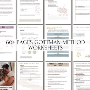Gottman-Methode Arbeitsblätter Therapeut Konflikt Paartherapie Beziehung Haus Reiter Gegenmittel, Paare Kommunikation Liebe Karten Vertrauen