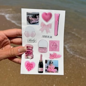Adesivos 3D ''Pink me''