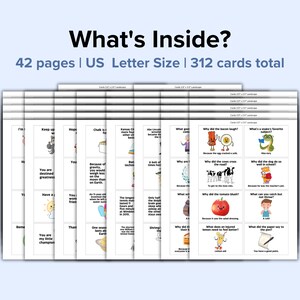 312 Lunchbox Notes and Jokes Printable | Fun Lunchbox Cards for Kids ...