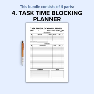 Pomodoro Technique Printable Tracker Bundle - Etsy