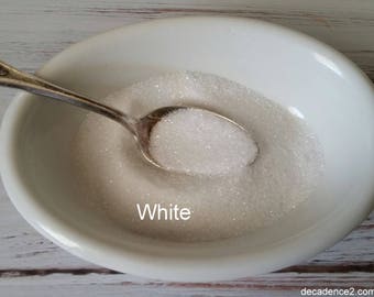 White Snow German Glass Glitter: Fine Artisan Craft Supply (1/2 oz)