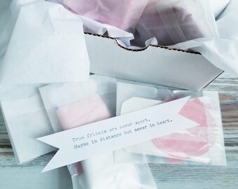 Vintage Valentines Day Ephemera Kit: Red, Pink, & Glitter Paper Goodies