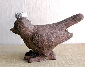 Vintage Metal Crowns Mixed Media Assemblage Supplies