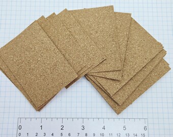 20 Cork ACEO, ATC Blanks, Art Card Bases