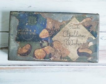 Vintage McVitie Apeldorn Tin- Rustic Tin