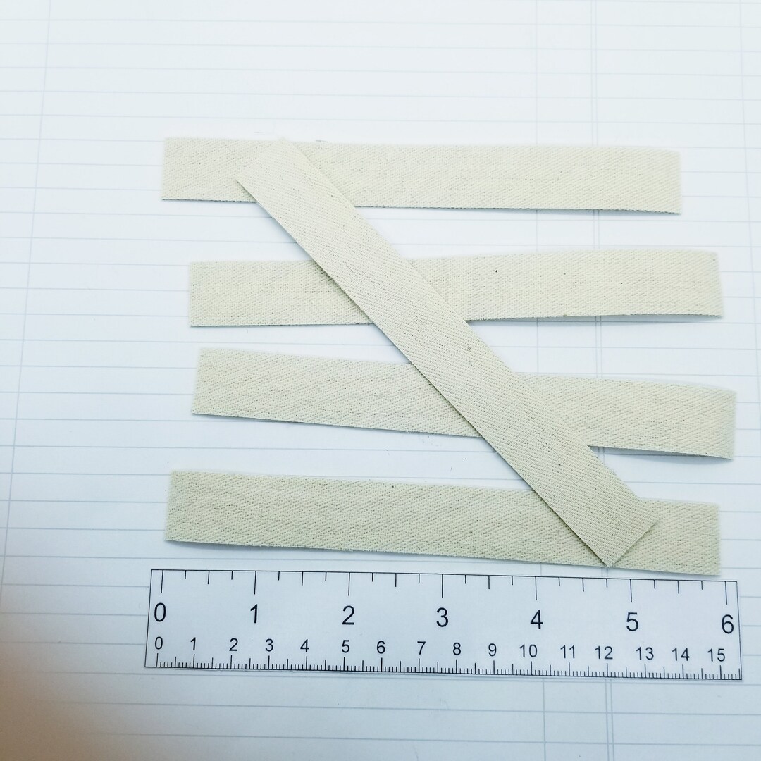 Canvas Strips- DIY Fabric Tags, Pack of 5 - Etsy