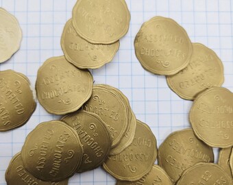 Vintage Paper Chocolate Labels- Pk of 20