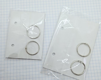 DIY Matboard Mini Book Covers , 2 ring booklets, Ready to Decorate (2 books)