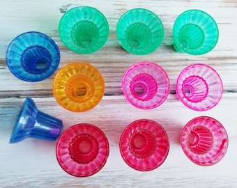 Vintage Plastic Christmas Light Reflectors- Pick your Set