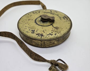 Antique Lufkin Tape Measure- 66 Feet