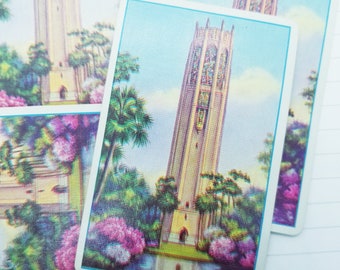 Vintage Building Cards- Pkg of 10 Collage Assemblage Supplies Flea Markets