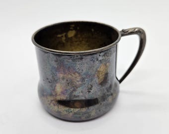 Vintage Silver Plated Baby Cup
