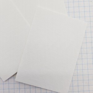 20 Canvas Paper- Primed 100% Canvas for  ACEO, ATC Blanks, Art Card Bases
