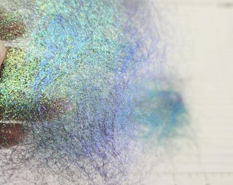 Handmade Fused Angelina Fibers Package of 5 - Bookbinding, Junk Journals, Collage, Felting