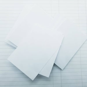 50 papiers de couverture blanc brillant 80 livres ACEO, blancs ATC, bases de cartes d'art